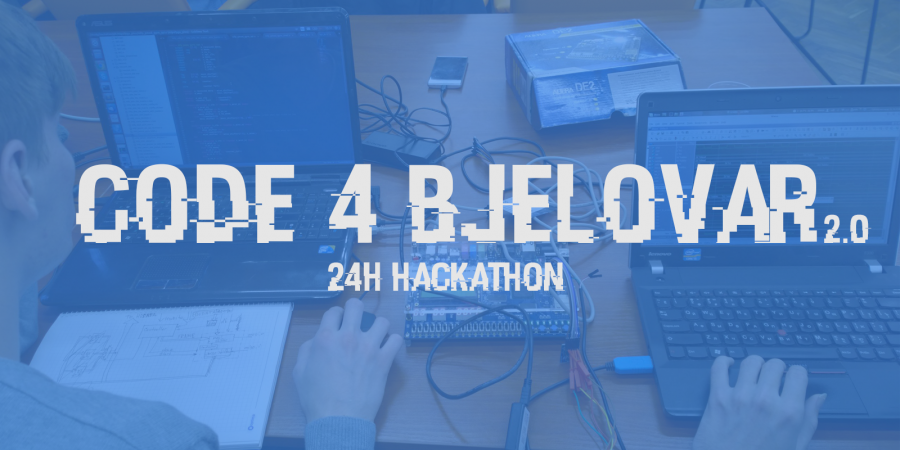Otvorene prijave za 2. bjelovarski Hackathon 'Code 4 Bjelovar 2.0' ! Otvorene prijave za 2. bjelovarski Hackathon 'Code 4 Bjelovar 2.0' !