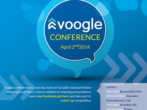 Voogle konferencija 2014, 2. travnja u Varaždinu